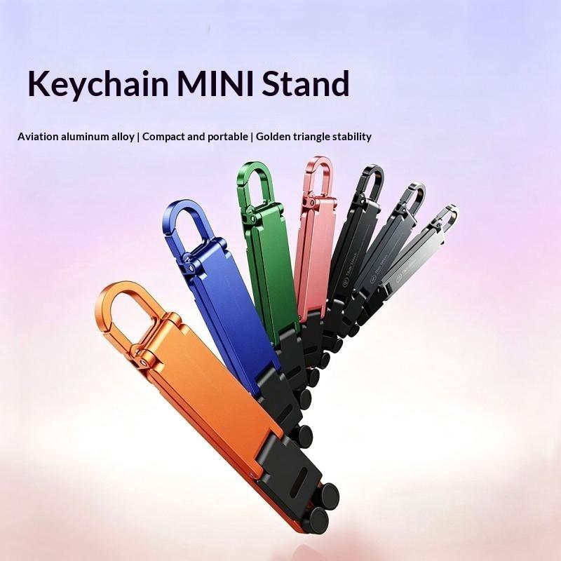 Mobile Pedestal Cabinet - 접이식 미니 키체인 휴대폰 거치대 다각도