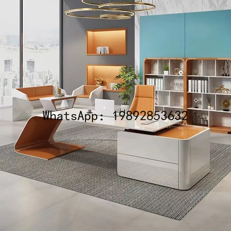 Office Chair - H5.15 임원용 - 세련된 매니저 책상