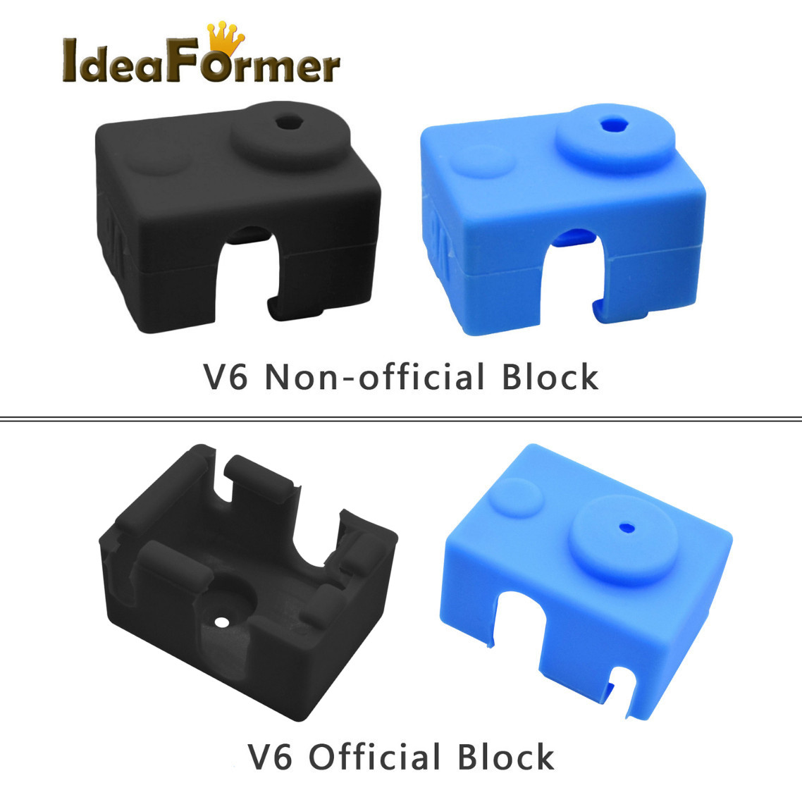 Printer Stand - 5pcs V6 실리콘 양말 3D 프린터