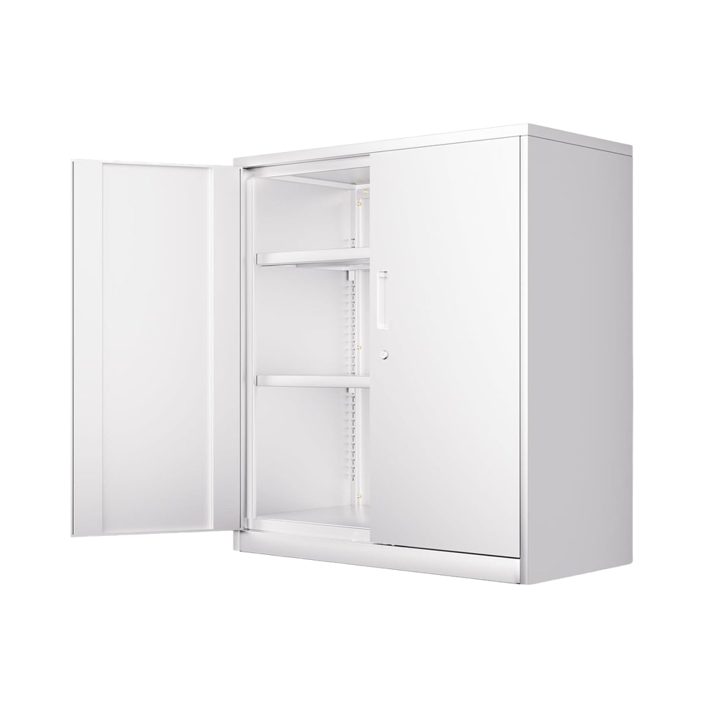 File Cabinet - # 현대식 헤비듀티 화이트 메탈 스토리지