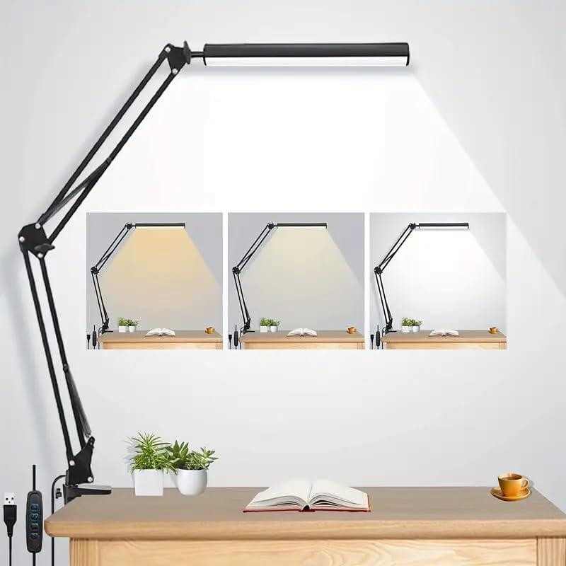 Desk Lamp - 가정용, 독서용, 학습용 LED 책상 램프,