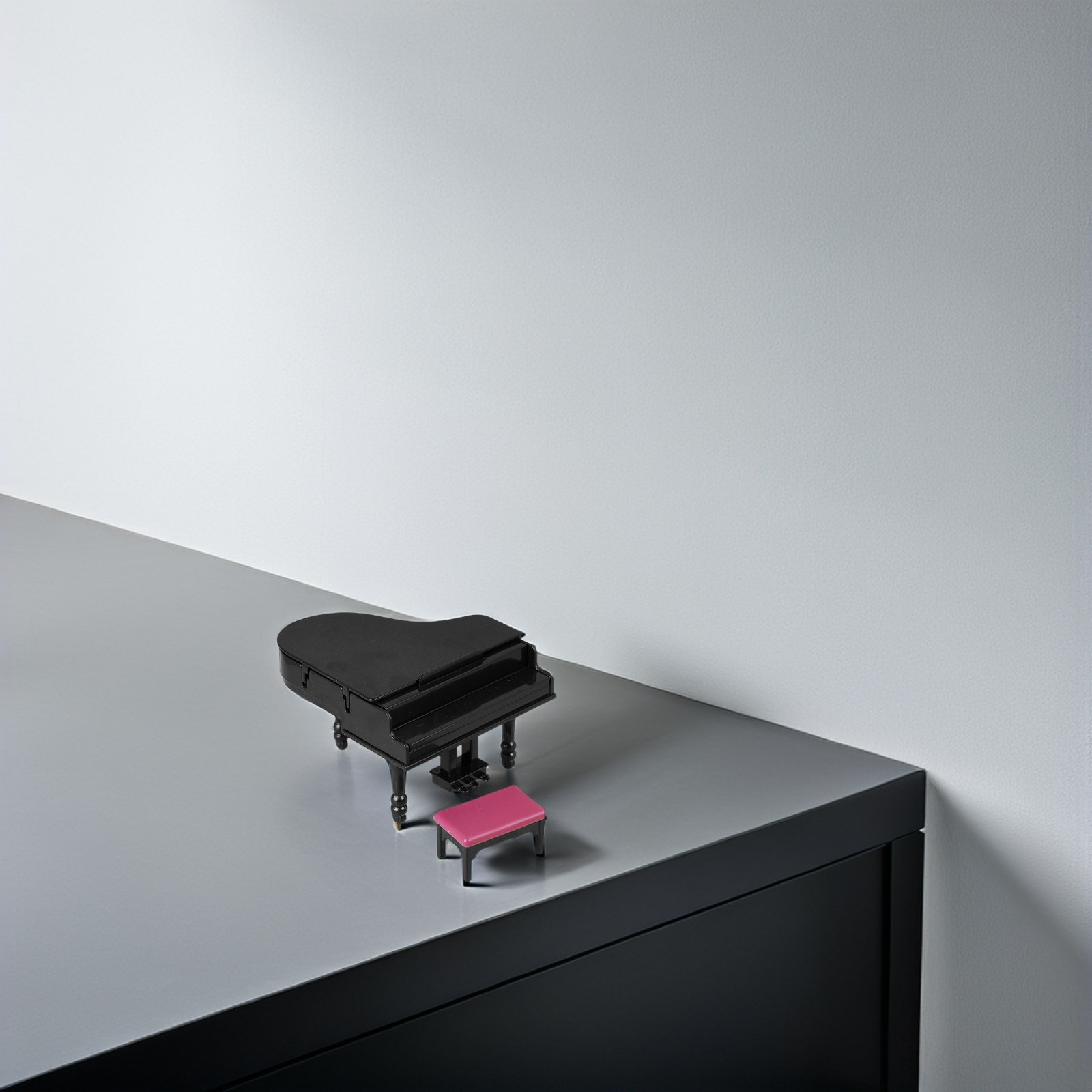 Office Stool - 인형의 집을 위한 미니어처 피아노 세트