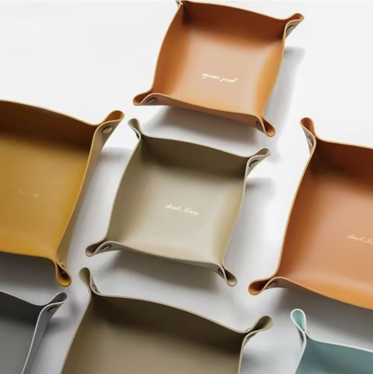 북유럽 스타일 가죽 스토리지 트레이 데스크탑 주최자 키 - Desk Organizer 리뷰 및 가격