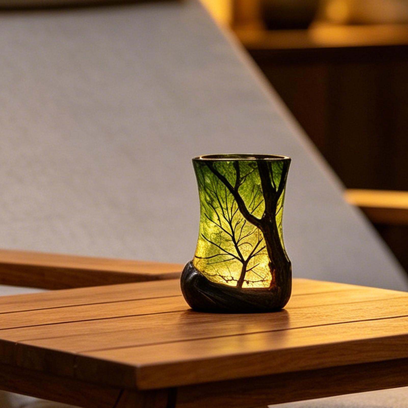 침대 옆 테이블 램프 숲 모양 야간 조명, 가정, 사무 - Desk Lamp 리뷰 및 가격