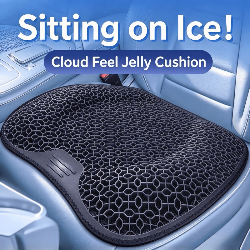 인체공학적 디자인의 벌집 모양 젤 시트 패드, 통기성이 - Office Chair Cushion 리뷰 및 가격