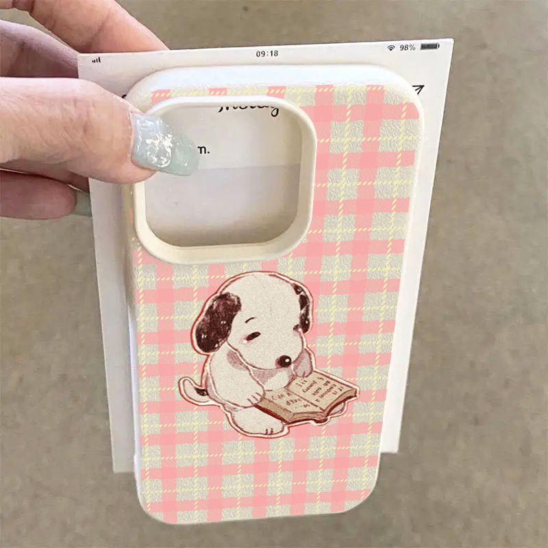 귀여운 빈티지 북 도그 리치 패턴 폰 케이스 삼성 갤럭 - Bookshelf 리뷰 및 가격