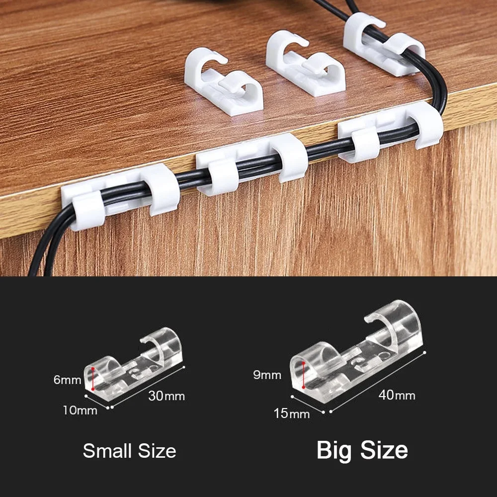 케이블 클립 정리대, 전선 고정대, 케이블 관리용, 자 - Desk Organizer 리뷰 및 가격