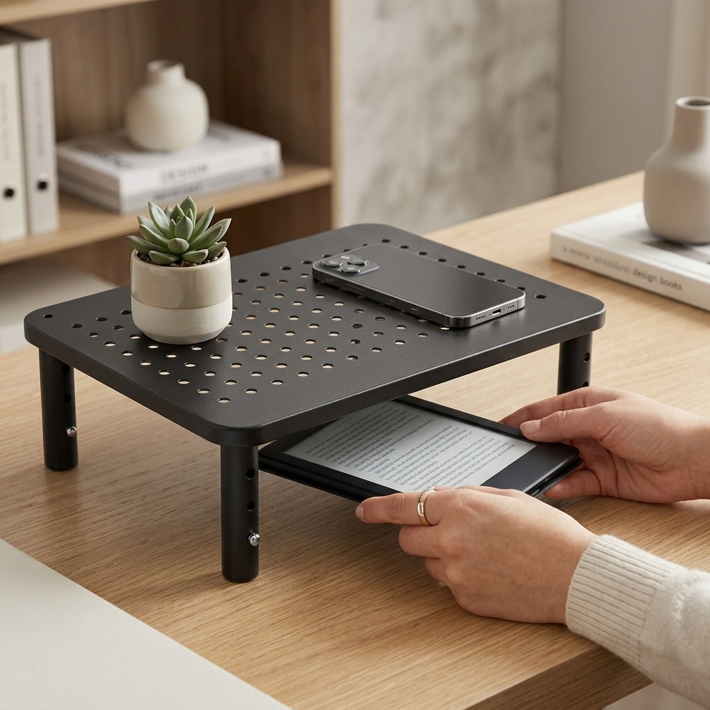 높이 조절이 가능한 금속 노트북 스탠드, 모니터 받침대 - Printer Stand 리뷰 및 가격