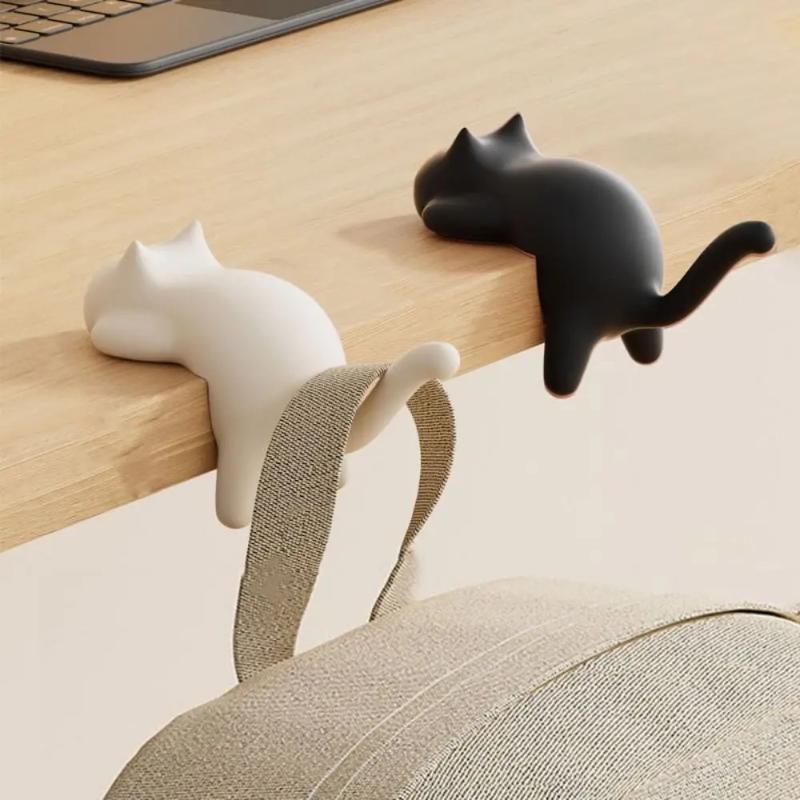 귀여운 휴대용 고양이 가방 걸이 테이블 걸이 핸드백 배 - Office Furniture Brands 리뷰 및 가격