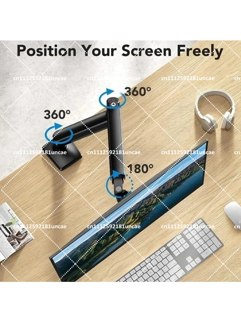 싱글 모니터 암, 알루미늄 합금 데스크탑 스탠드, 가정 - Monitor Stand 리뷰 및 가격