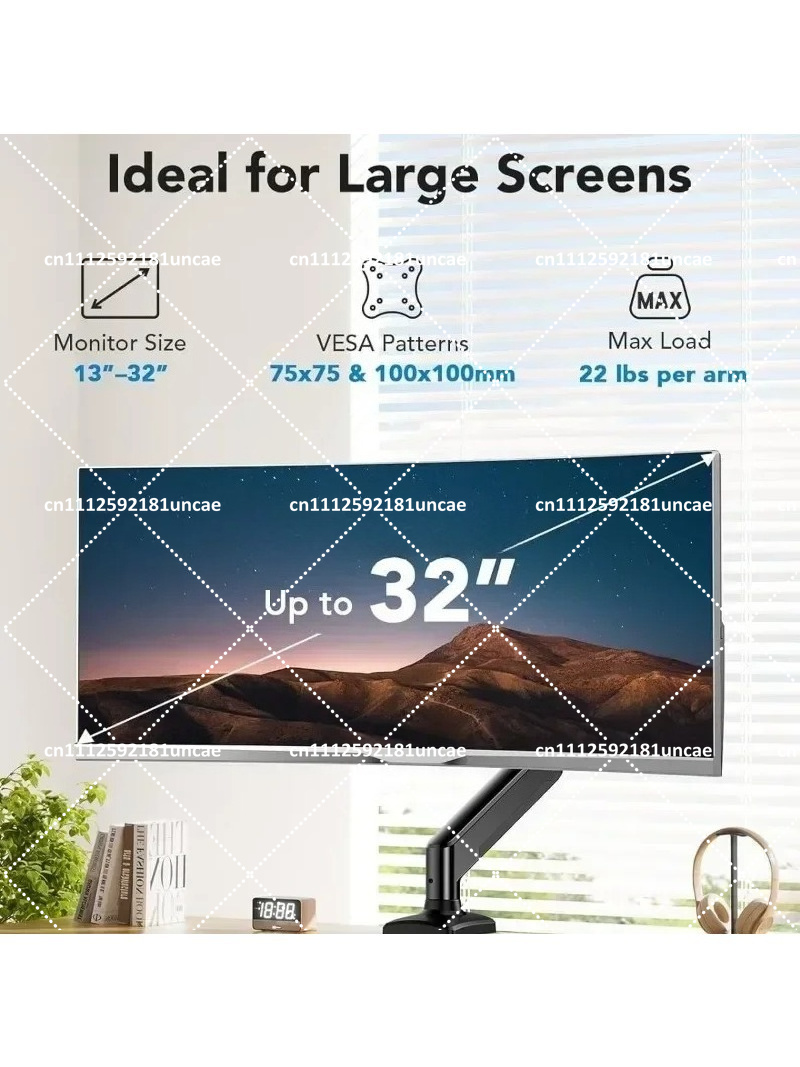 싱글 모니터 암, 알루미늄 합금 데스크탑 스탠드, 가정 - Monitor Stand 리뷰 및 가격
