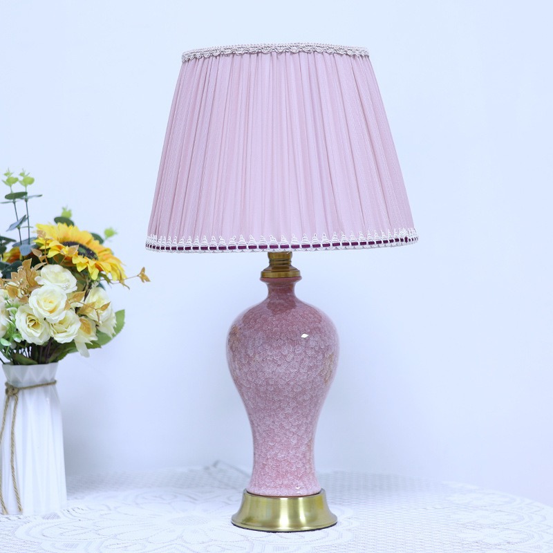 징더전 도자기 꽃병 모양의 탁상 램프, 고급스러운 중국 - Desk Lamp 리뷰 및 가격