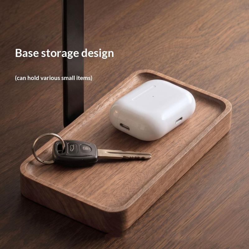 나무 소재의 헤드폰 스탠드, 데스크탑 정리대, 수납 트 - Desk Organizer 리뷰 및 가격