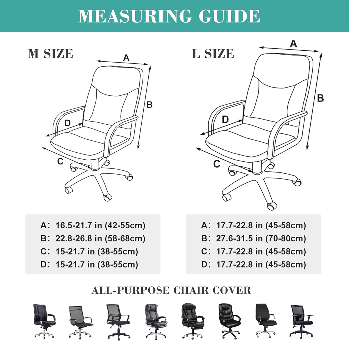 스트레치 스판덱스 사무실 의자 커버 더러운 컴퓨터 좌석 - Office Stool 리뷰 및 가격
