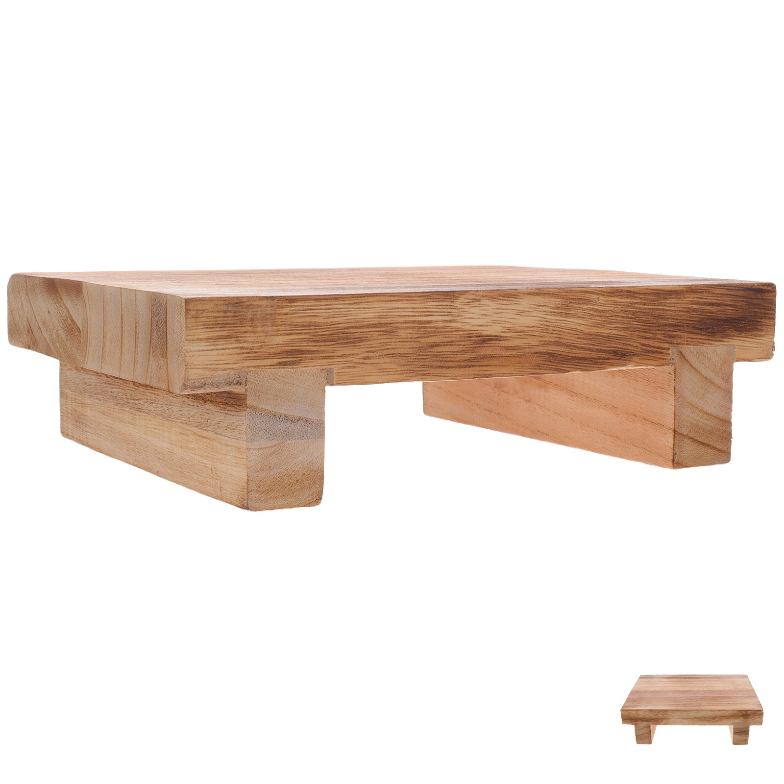 나무 소재의 발 받침대, 노인을 위한 인체공학적 디자인 - Office Stool 리뷰 및 가격
