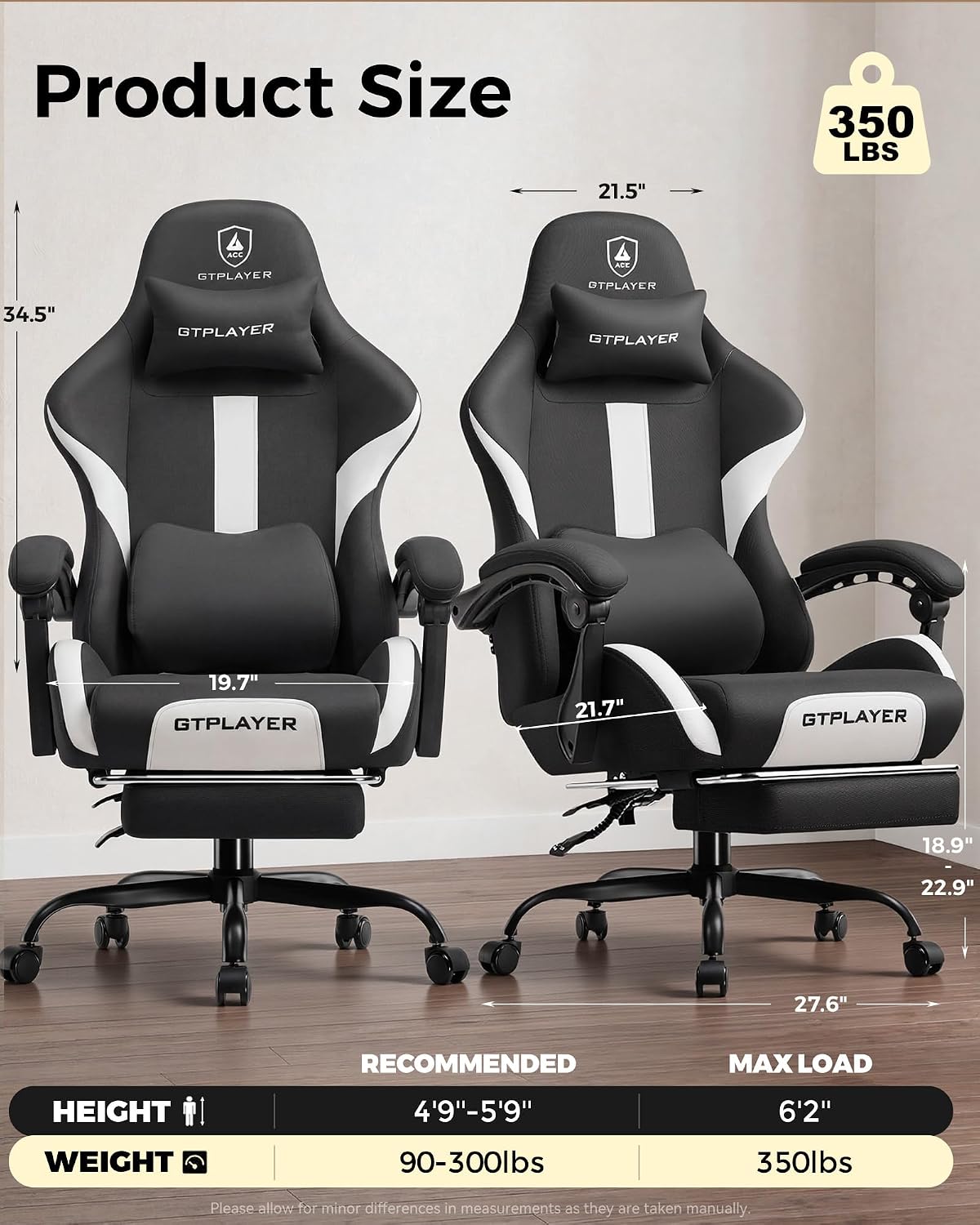 럭레이서(LUCKRACER) 대형 및 키 큰 사람을 위 - Office Chair Cushion 리뷰 및 가격