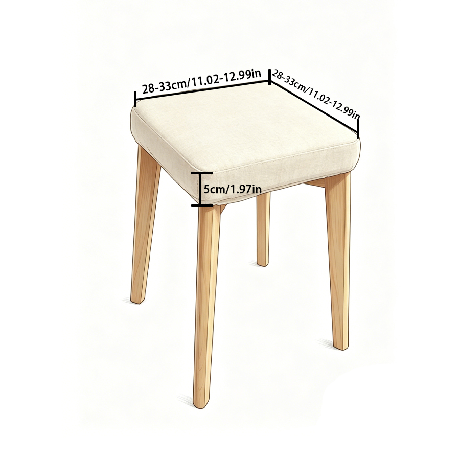 정사각형 스툴 의자 커버 자카드 탄성 방오 시트 슬립커 - Office Stool 리뷰 및 가격