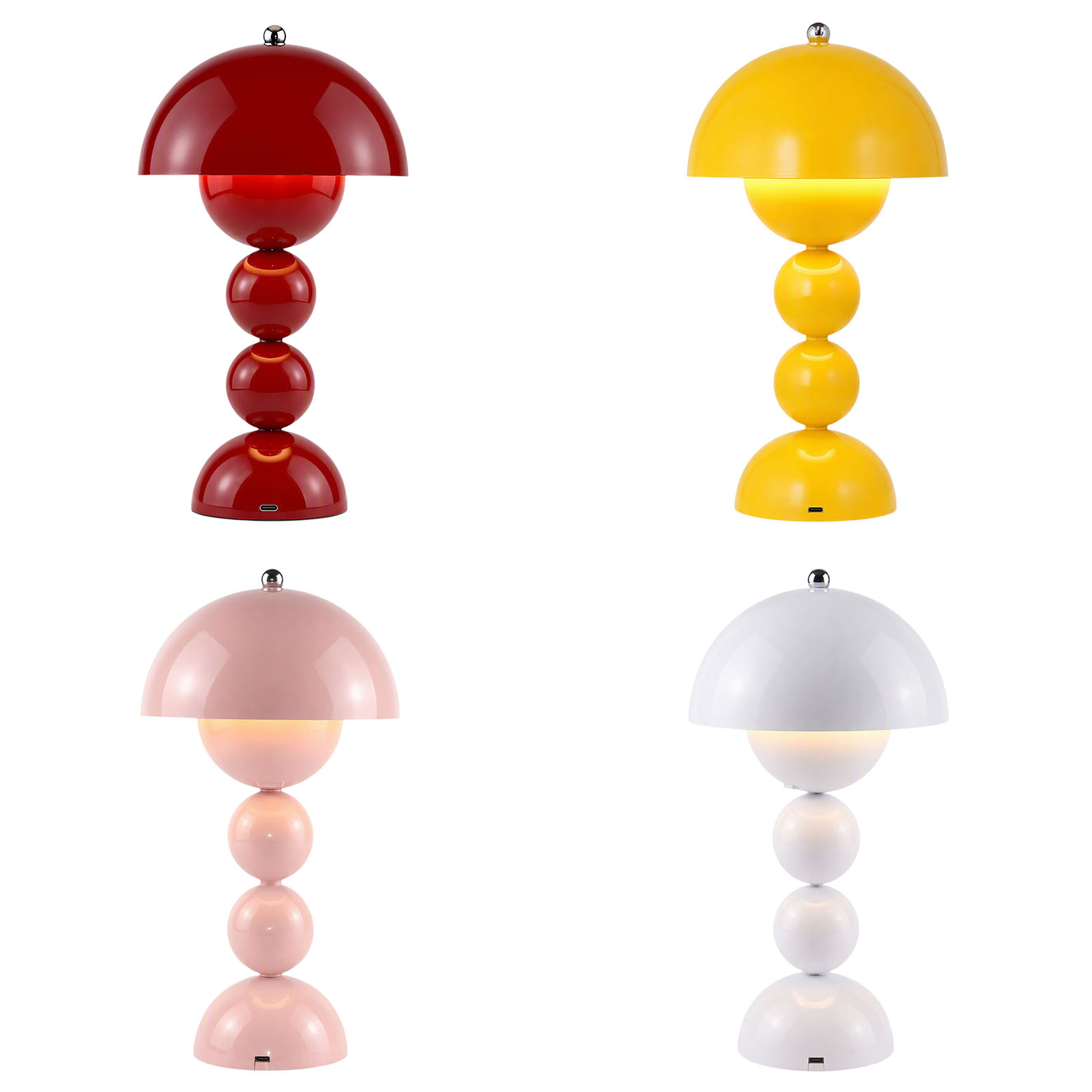 빈티지 스타일의 버섯 모양 꽃송이 디자인 데스크 램프, - Desk Lamp 리뷰 및 가격