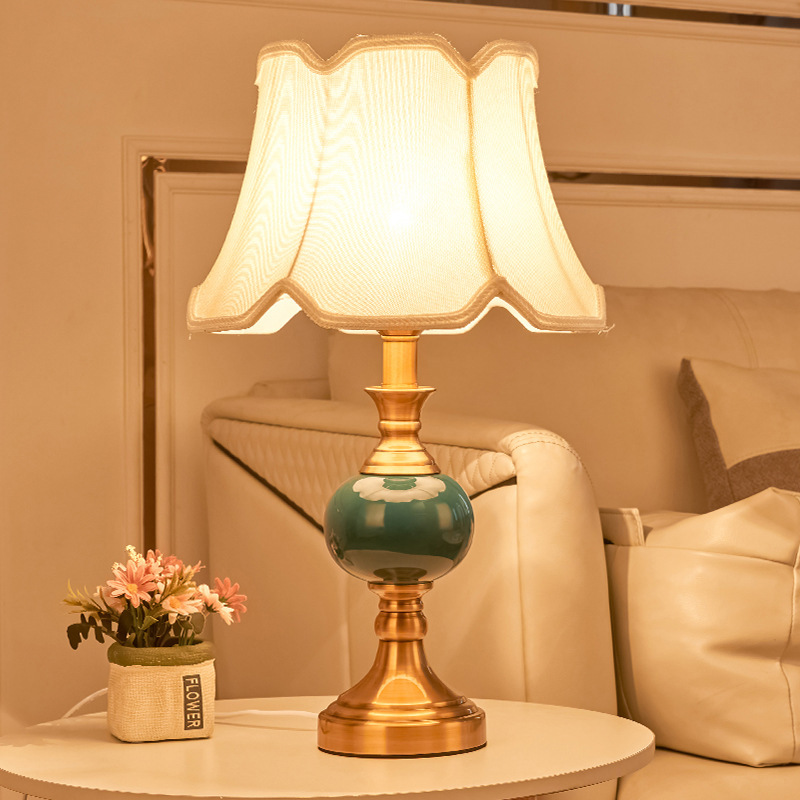 미국식 복고풍 침실용 협탁 램프, 창의적이고 심플한 디 - Desk Lamp 리뷰 및 가격