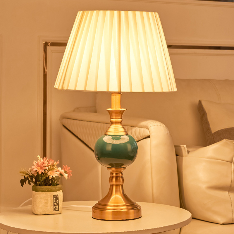 미국식 복고풍 침실용 협탁 램프, 창의적이고 심플한 디 - Desk Lamp 리뷰 및 가격