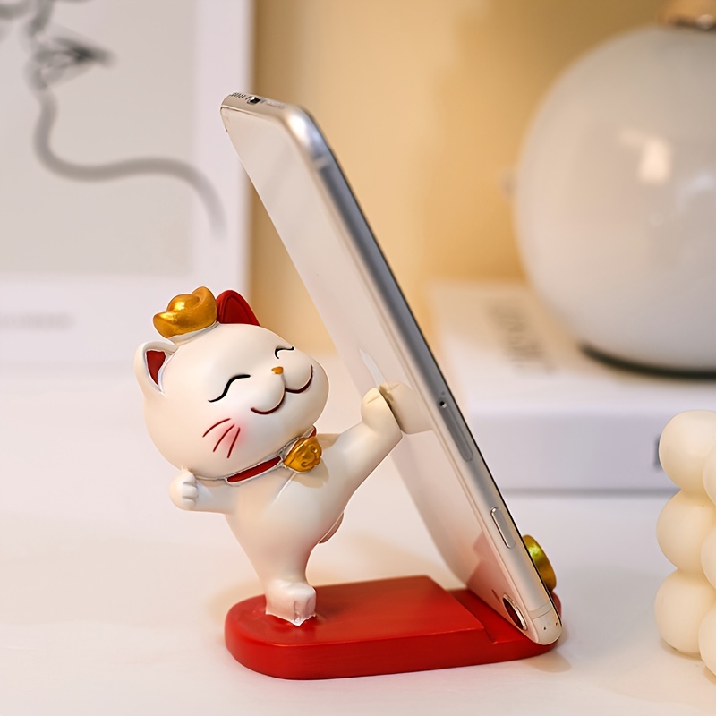 럭키캣 오피스 귀여운 고양이 스탠드 휴대폰 태블릿 거치 - Mobile Pedestal Cabinet 리뷰 및 가격